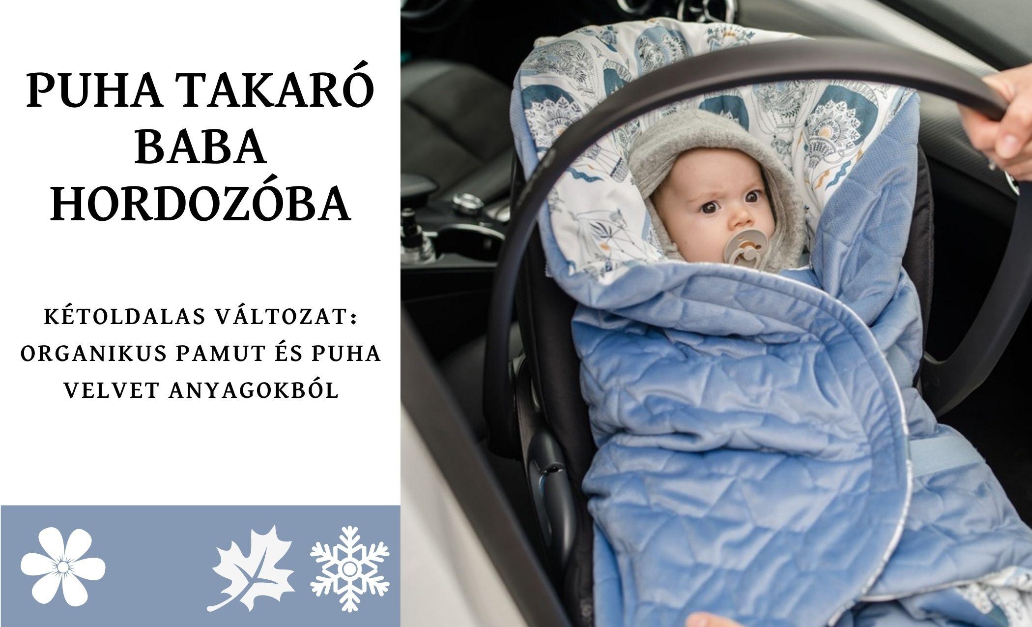 babahordozóba puha, meleg takaró