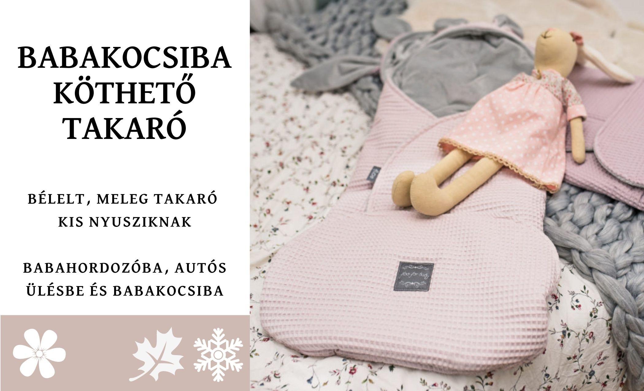 babakocsiba köthető takaró