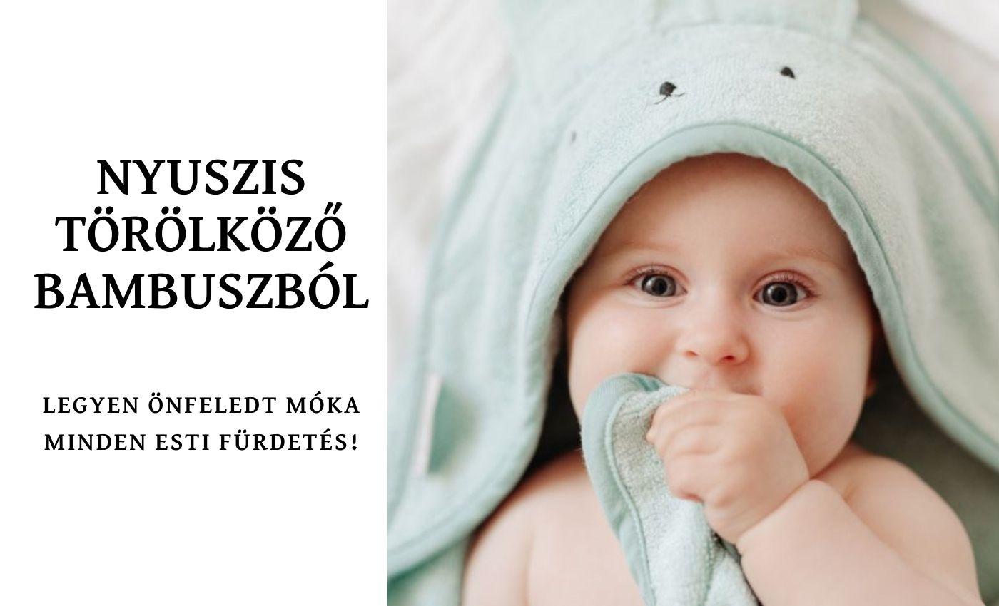 babtörölköző bambusz anyagból