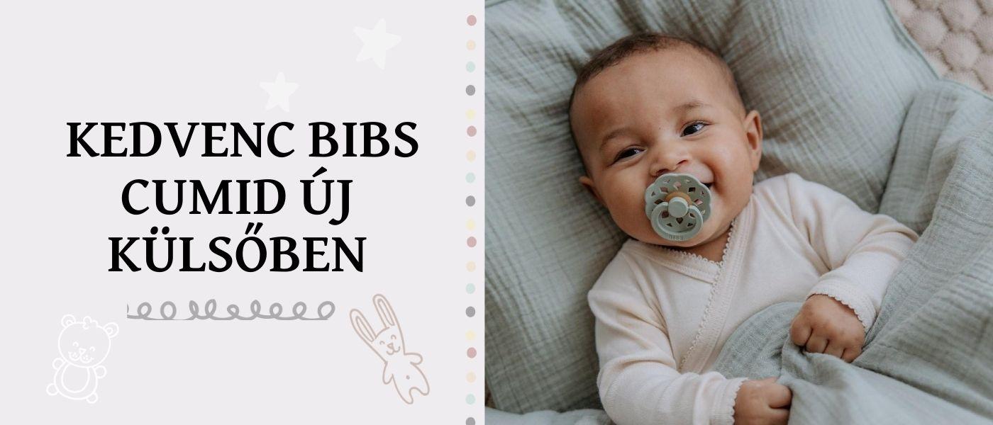 Bibs Boheme cseresznye cumi