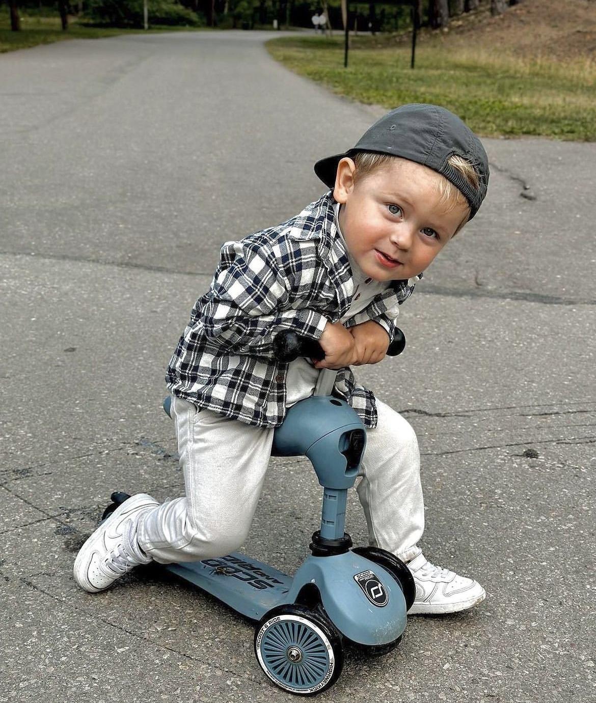 Scoot & ride highwaykick kismotor roller módban