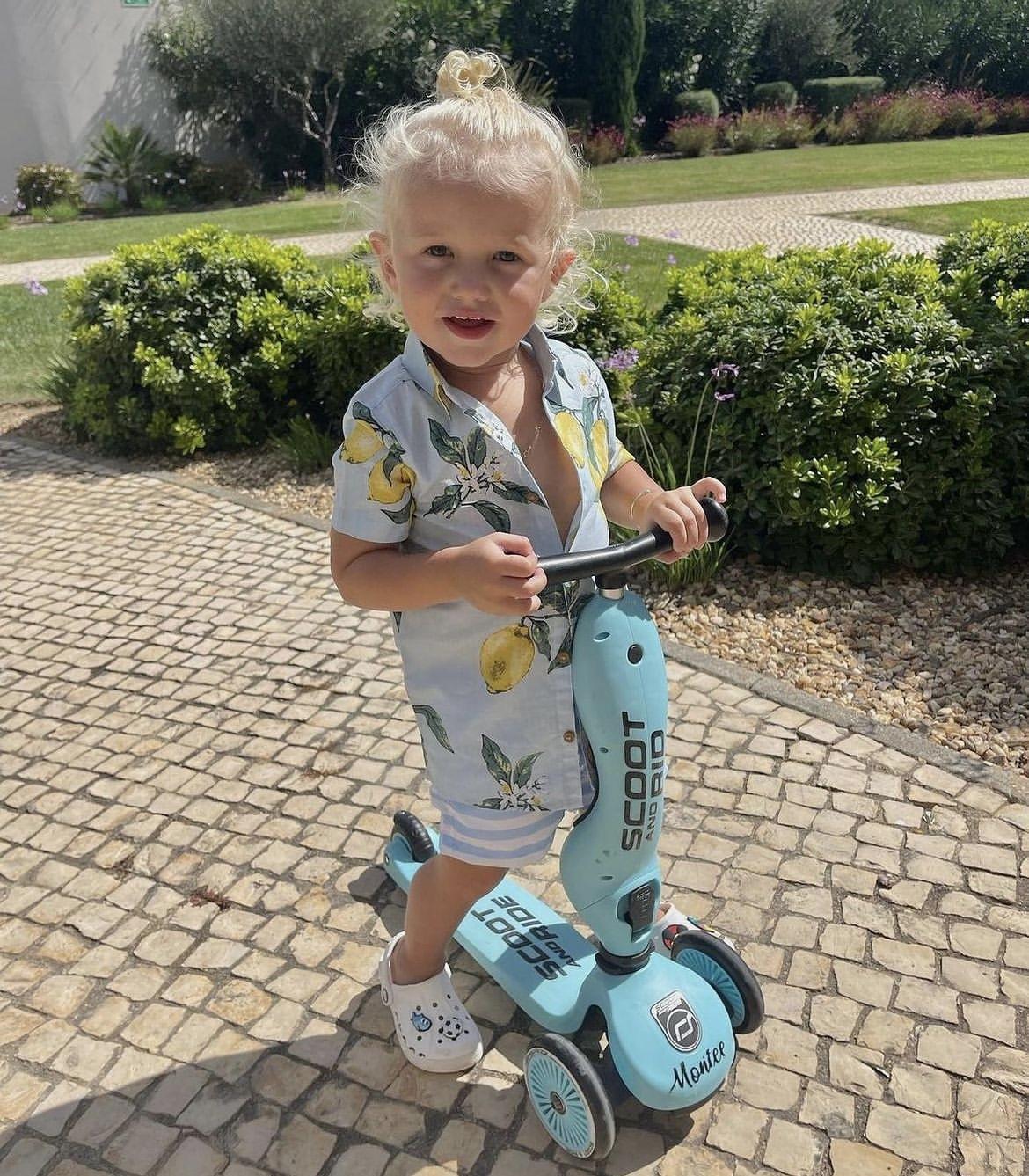 Scoot & ride highwaykick kismotor roller módban
